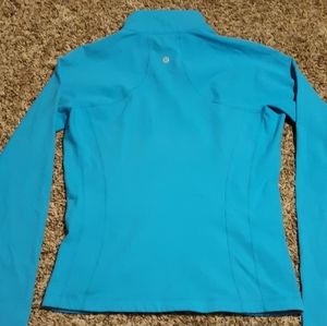 Lululemon women's med? full zip jacket light blue